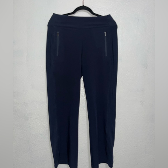 Athleta Fairway High Rise Golf Pant Women's Size 8 Navy Tennis Running Golf - Picture 2 of 9